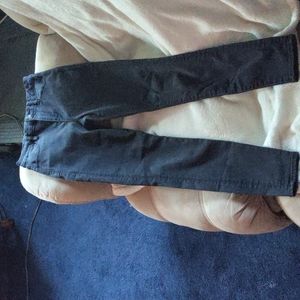 American Eagle woman size 4 long black skinny jeans